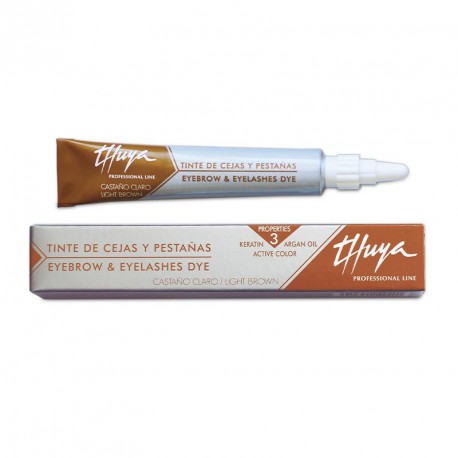 Thuya BARVA NA ŘASY ARGAN + KERATIN - světle hnědá 14ml